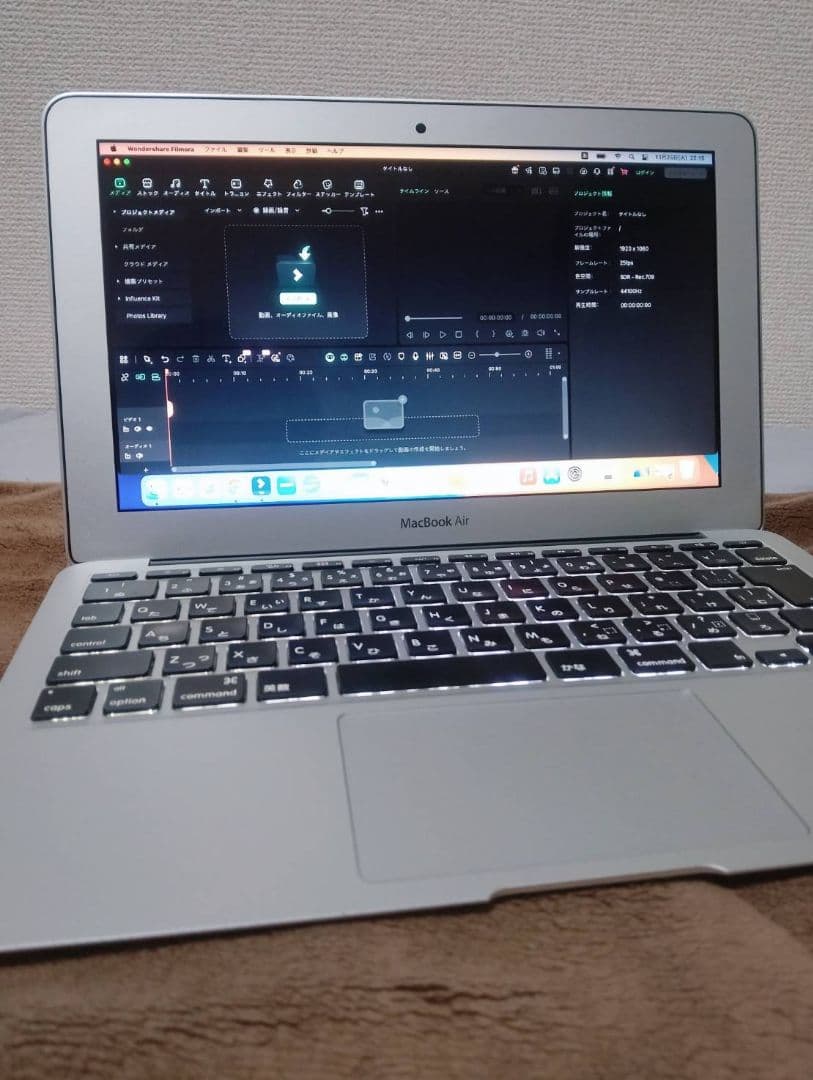 バッテリー新品！美品！MacBook Air