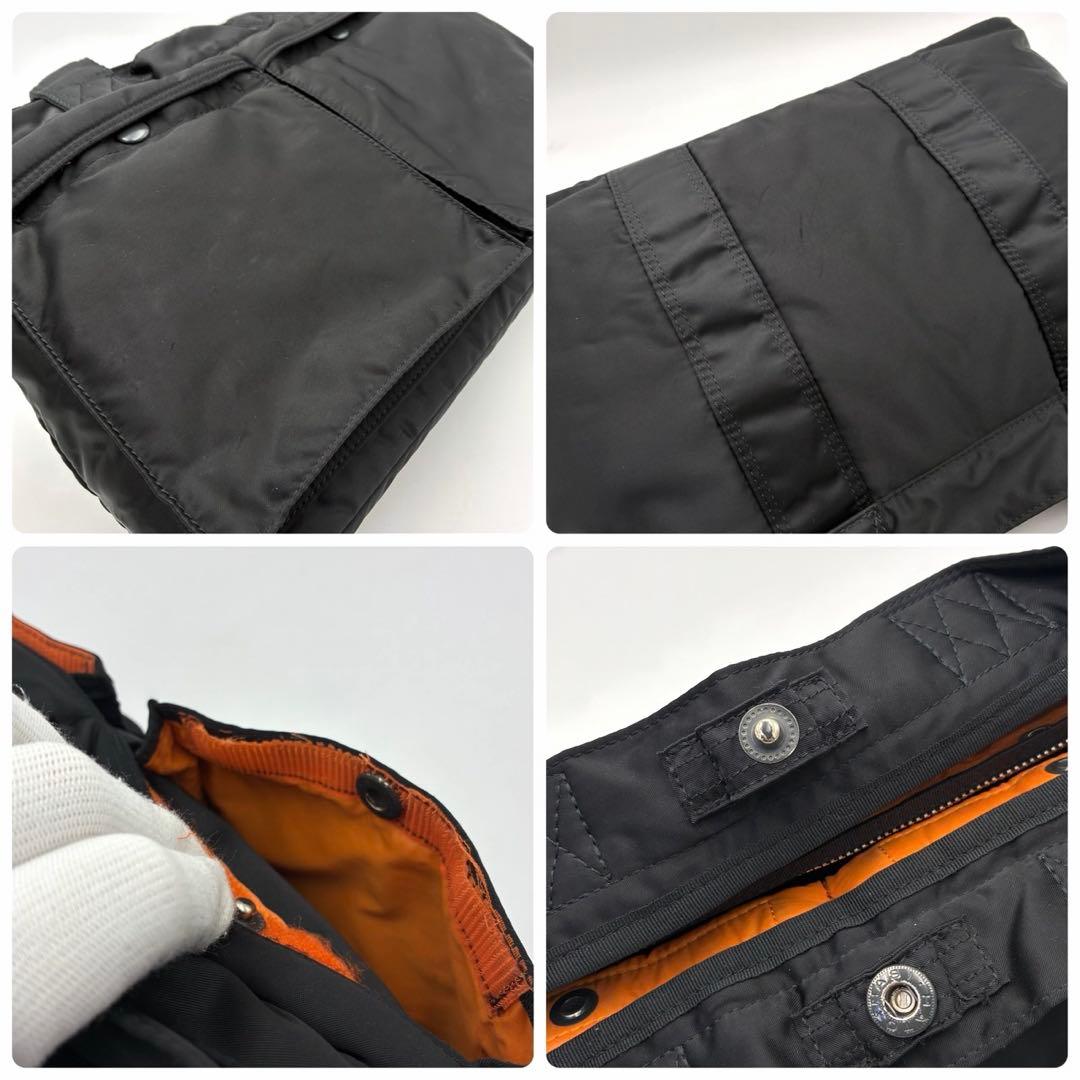 ポーター タンカー トートバッグ ハンドバッグ 黒 ナイロン 男女兼用 多機能