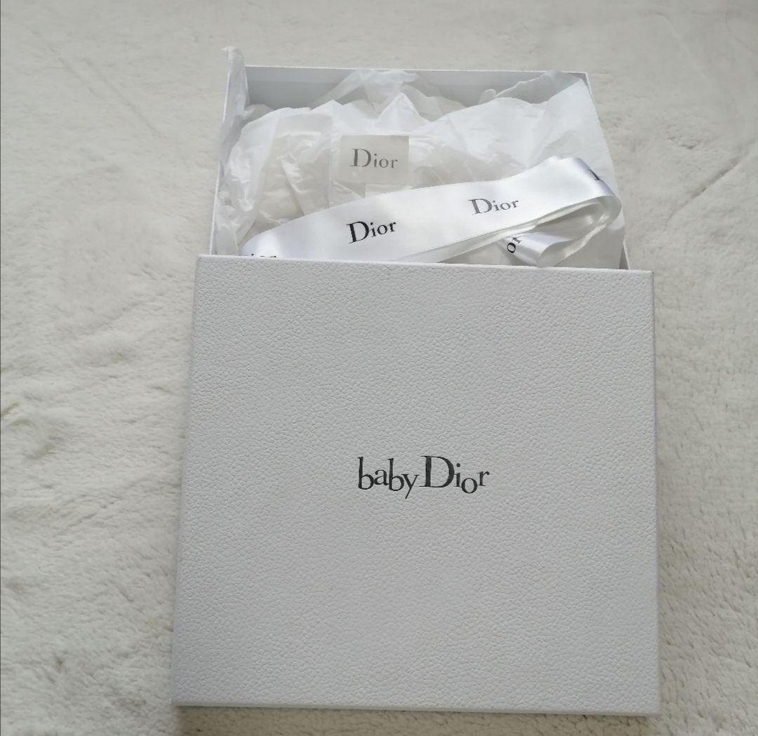 未使用タグ付☆ベビーディオール　ワンピース　パンツセット　千鳥柄　グレー　18