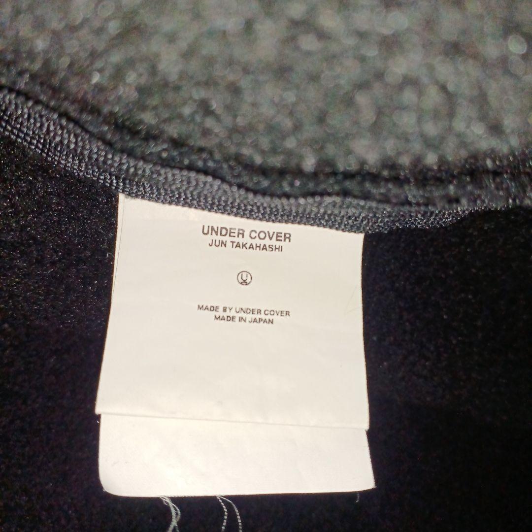 アンダーカバー　ブラックフリースジップアップジャケット
