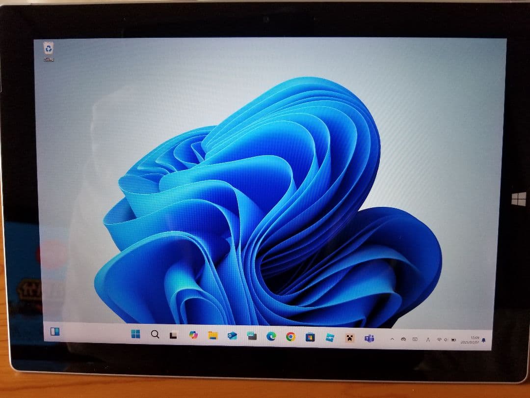タブレット兼モバイルノート 薄型軽量タッチ入力 Win11Pro タイプカバー付