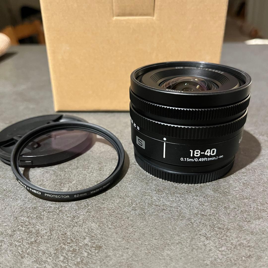【美品】パナソニック LUMIX 18-40 F4.5-6.3 ズームレンズ