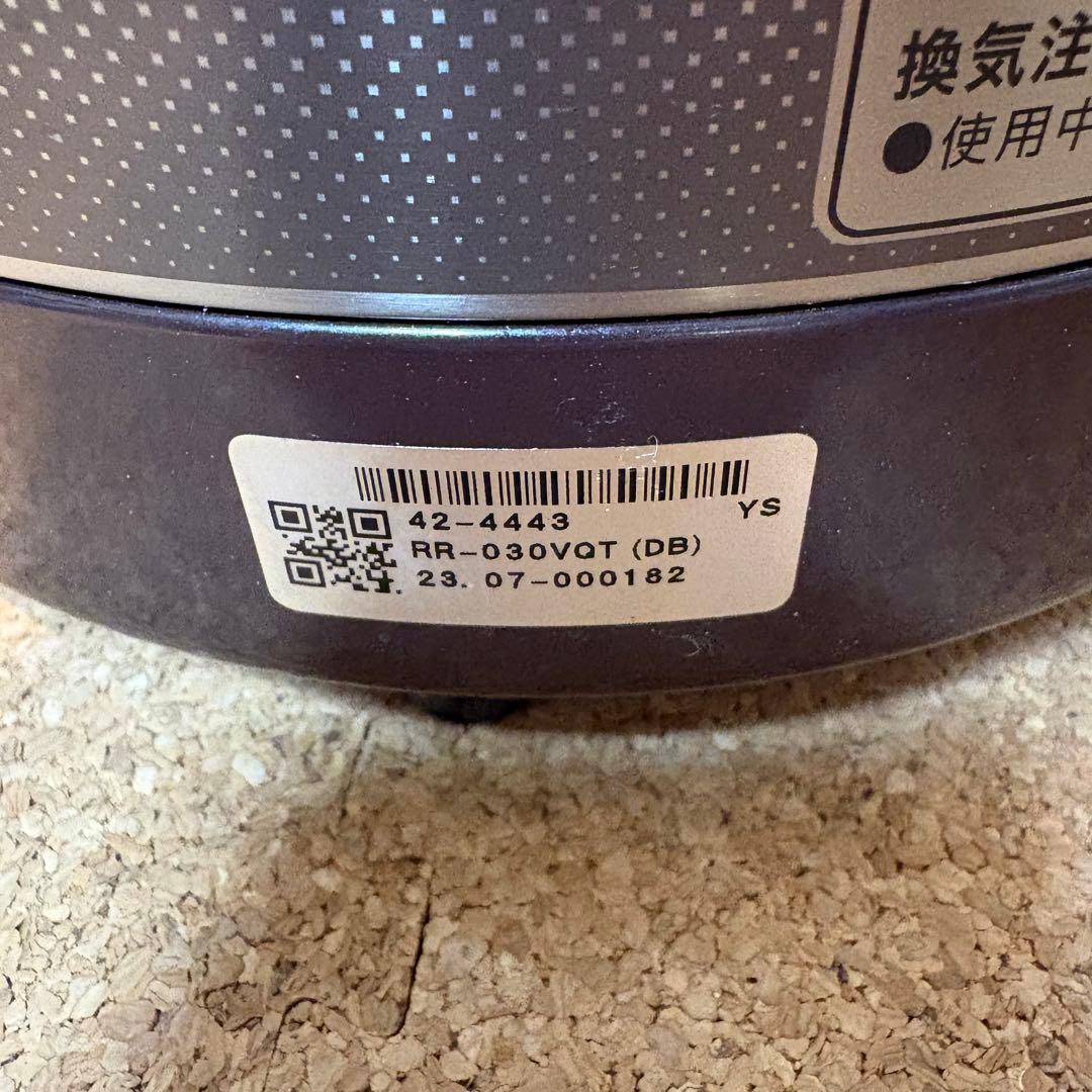 【良品】Rinnai ガス炊飯器 RR-030VQT LPガス用 2023年製