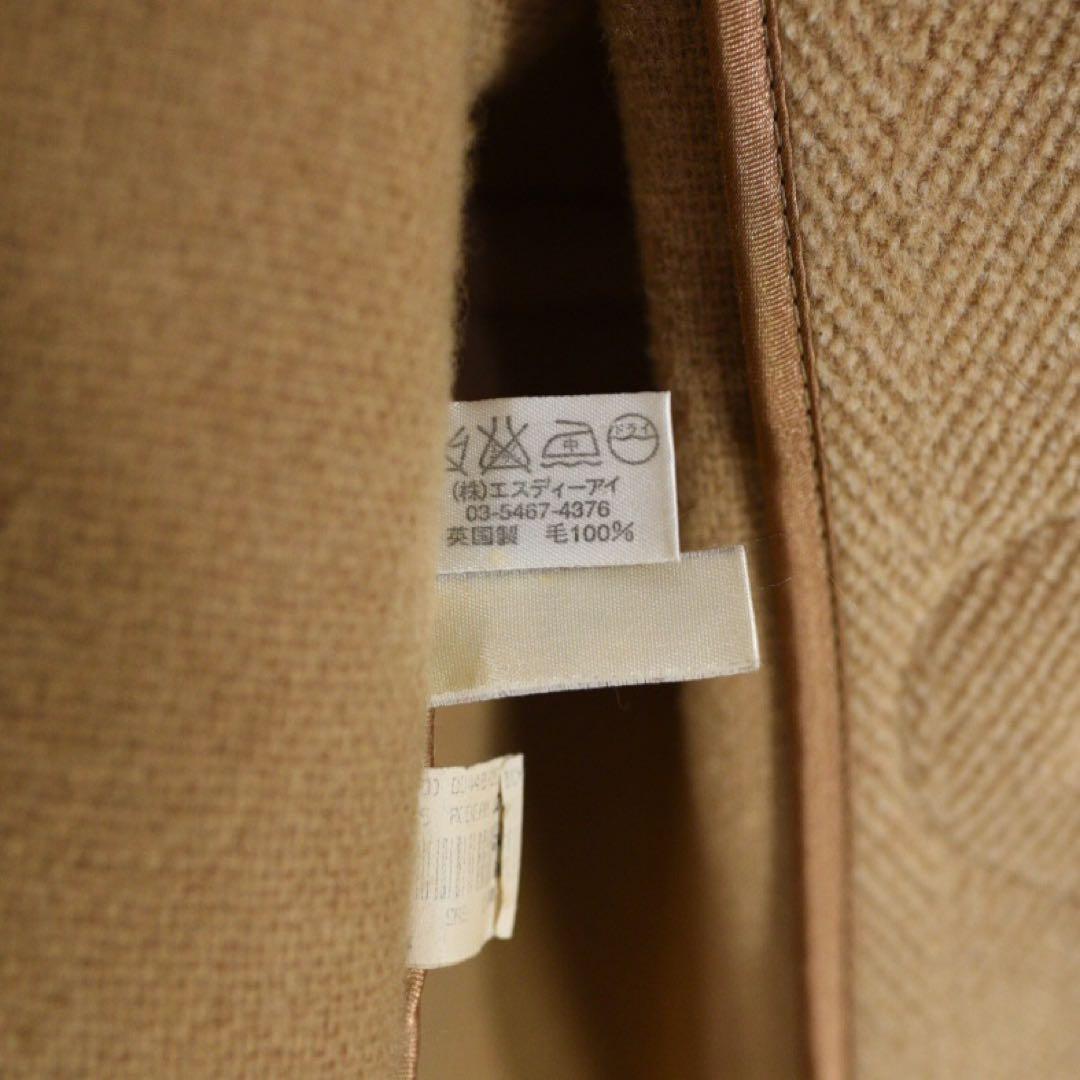 モンゴメリー　ロング ダッフルコート　ヘリンボーン