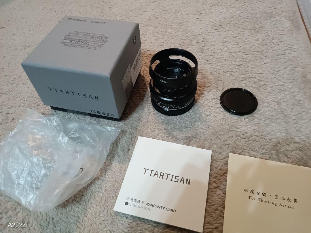 TTArtisan 25mm F2.0 APS-C E マウント