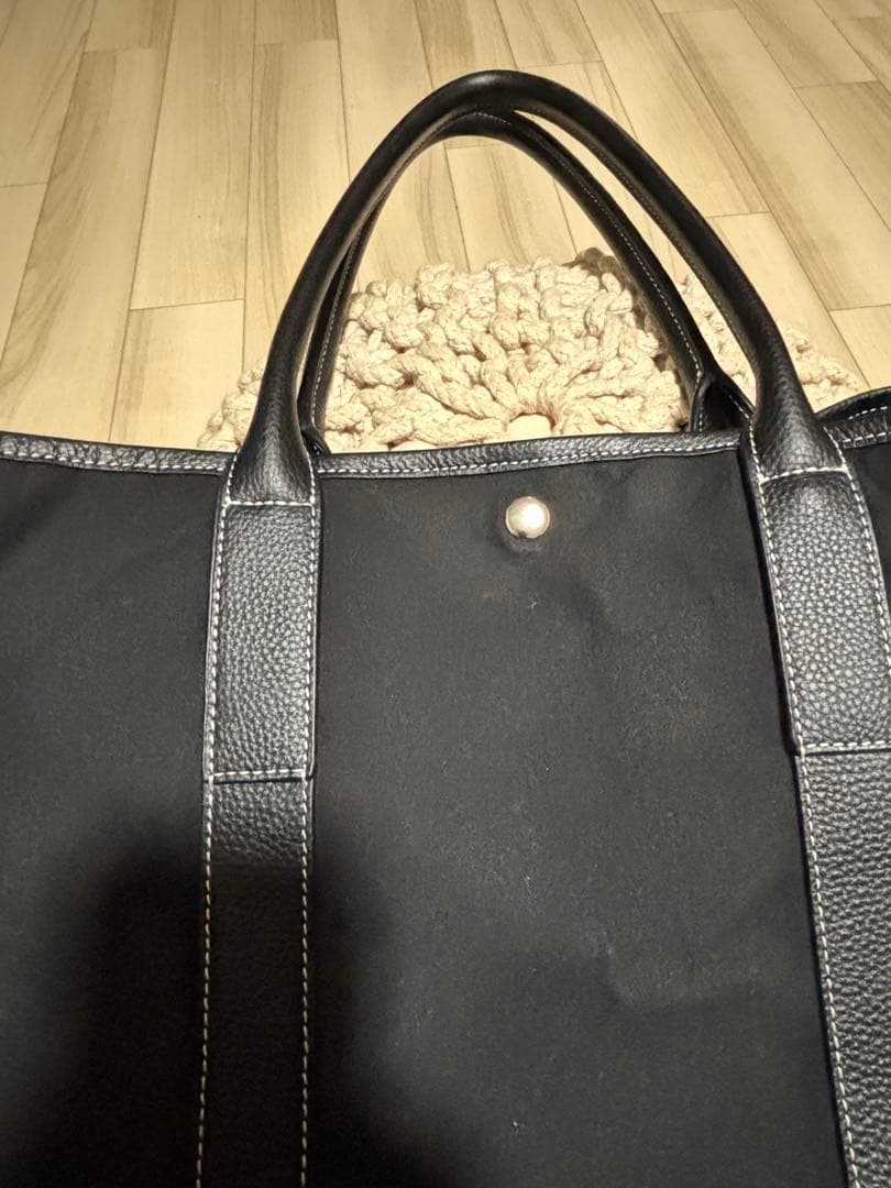 ビューティーアンドユース キャンバスレザー トートバッグ