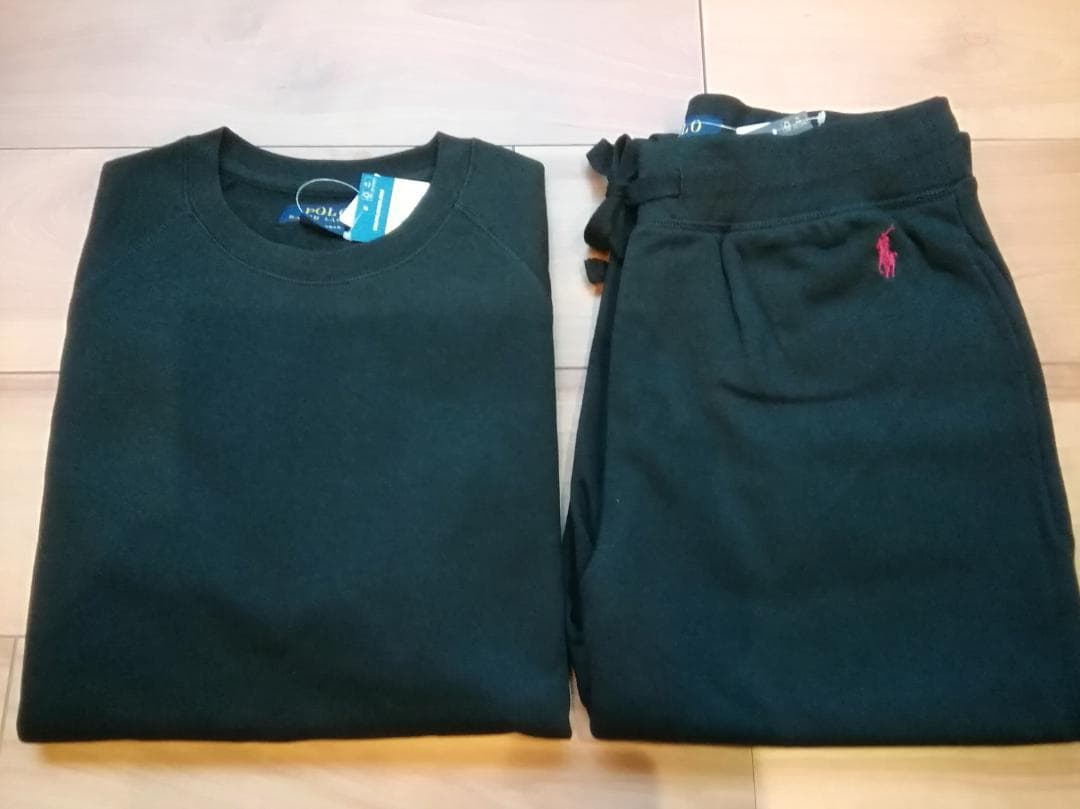 POLO RALPH LAUREN スウェットセットアップ新品 M ブラック