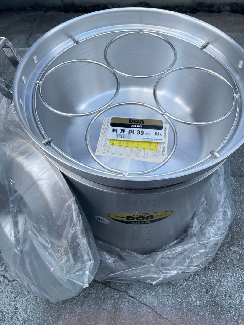 【新品未使用】AKAO DON 寸胴36cm 料理鍋39cm