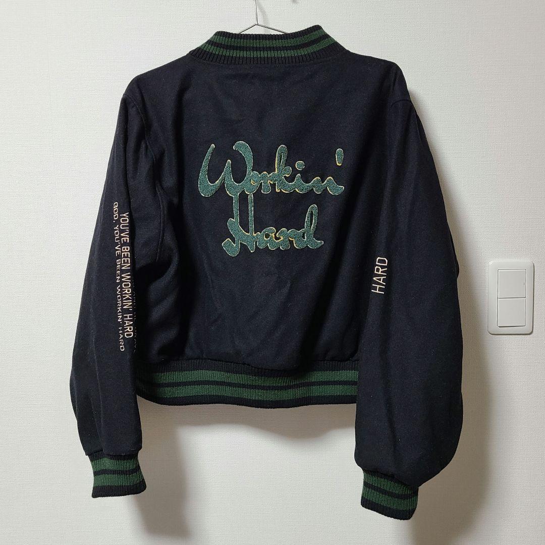 み*ー様 【試着のみ】藤井風 Workin’ Hard スタジャン Mサイズ