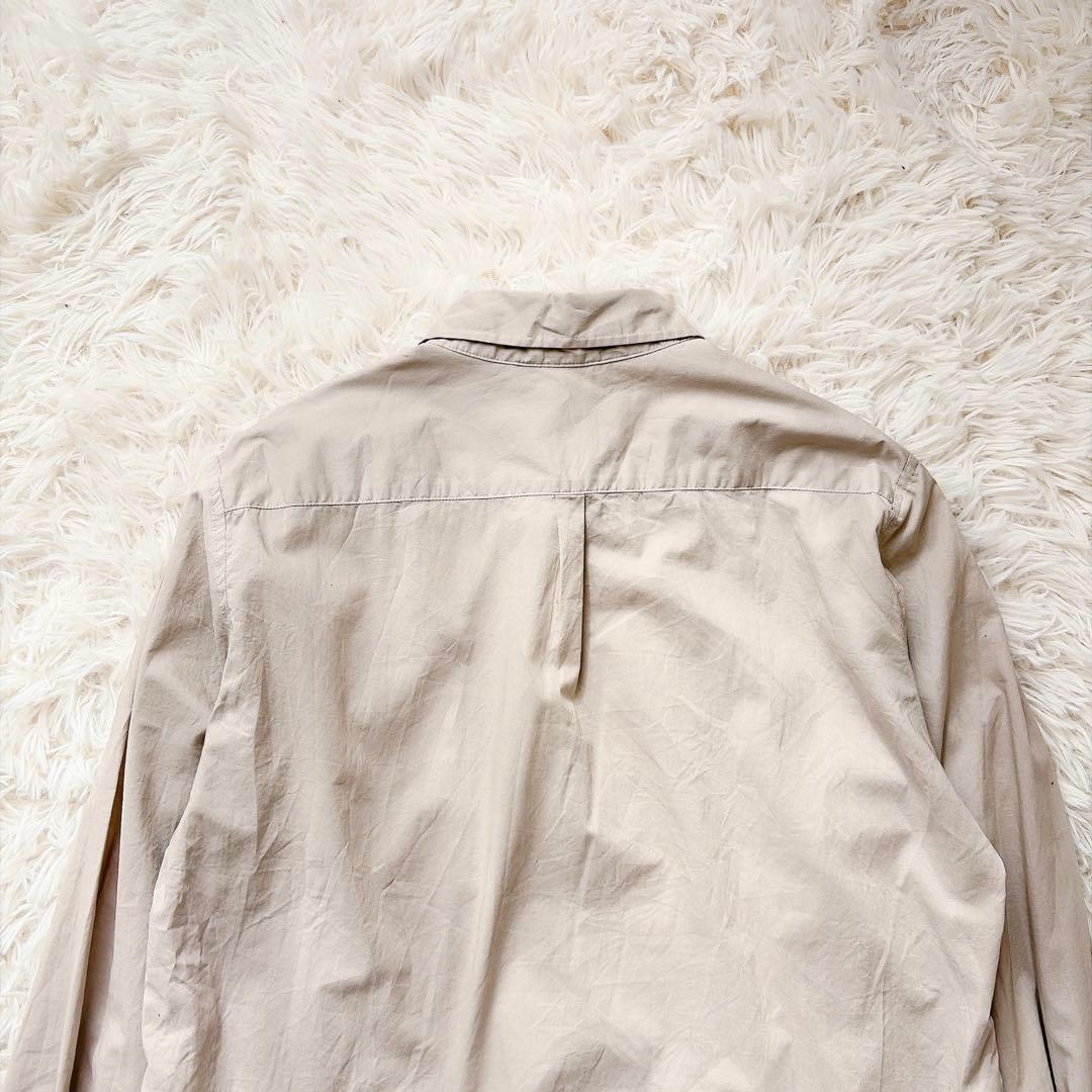 ドゥーズィエムクラス　20SS WASH ウォッシュコットンシャツ　ベージュ