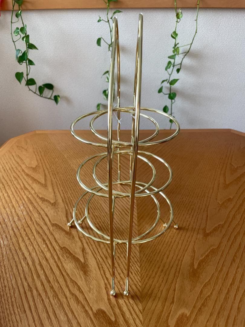 【お買い得！】3段 アフタヌーンティースタンド ケーキスタンド 4個