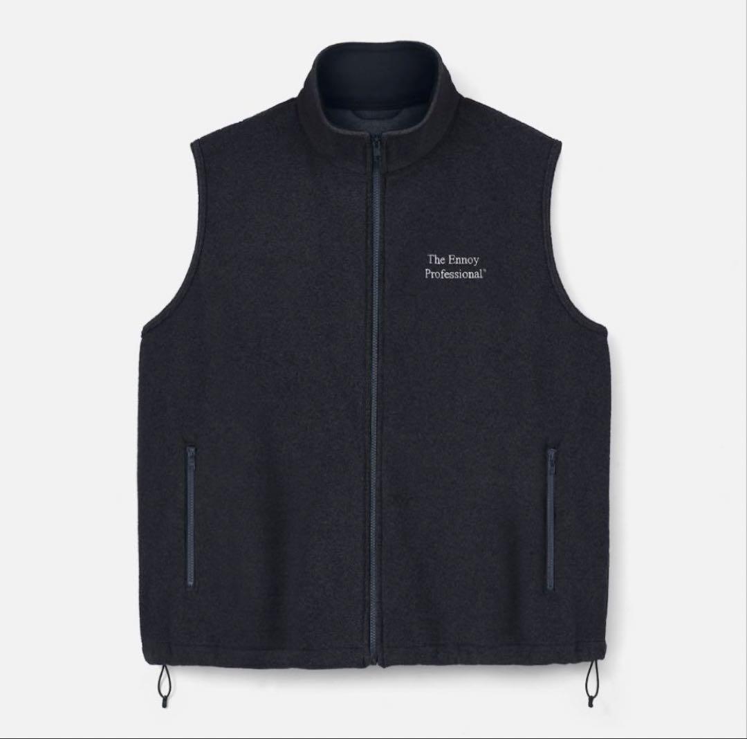 ENNOY PROFESSIONAL FLEECE VEST (BLACK)新品
