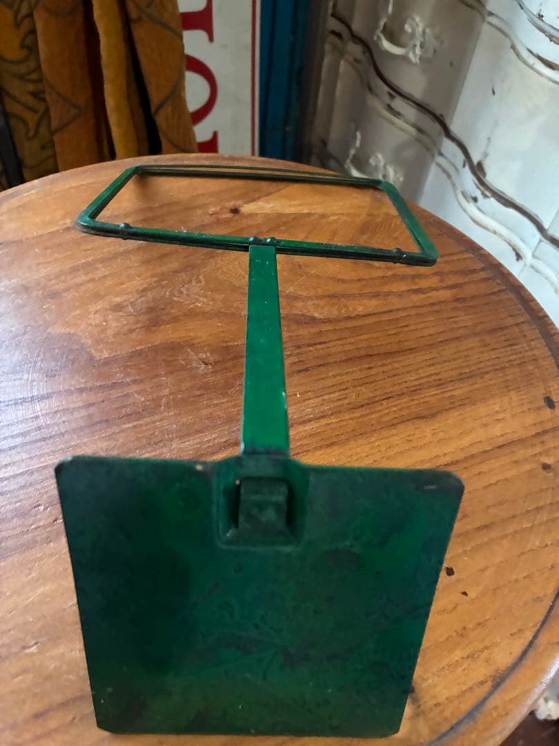 フランス　アンティーク　メタル　ディスプレイ　フォト　ポップ　スタンド　写真立て