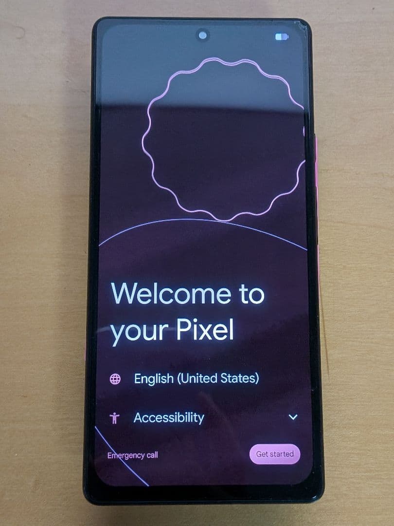 Google Pixel6本体　画面に傷アリ