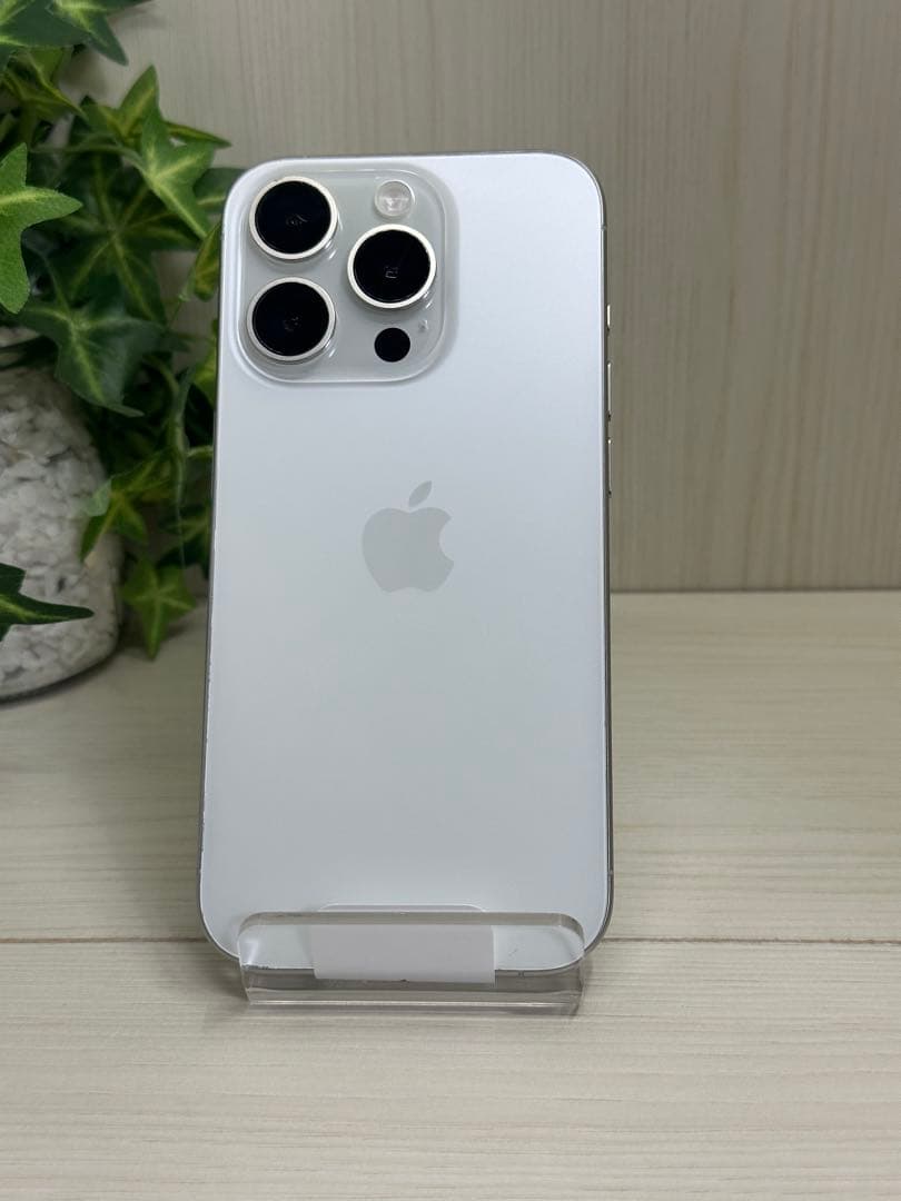 ✅美品・92％✨iPhone 15 Pro 256GB❣️ホワイトチタニウム