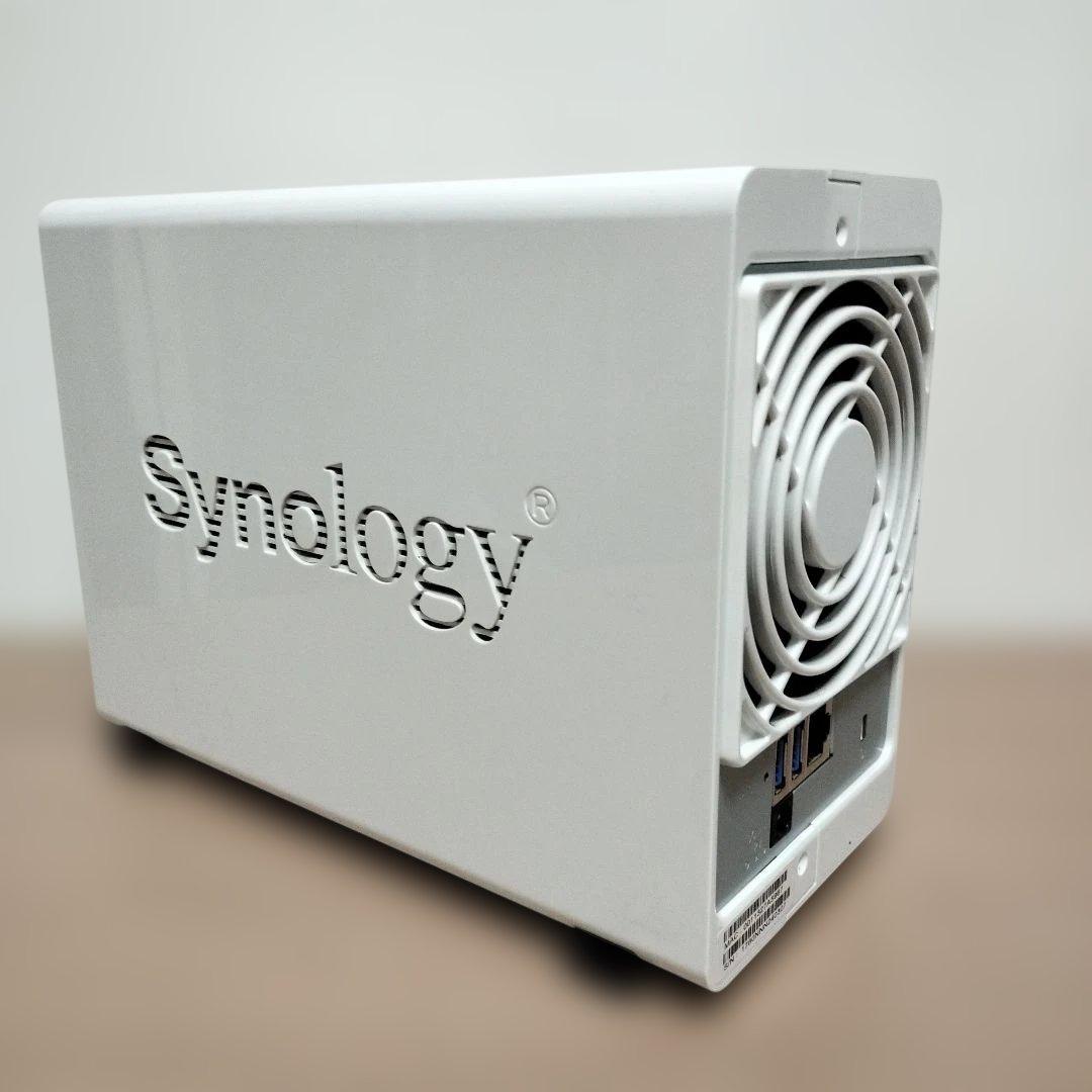 DS216j + 3TB HDD×2(テスト用／SMART注意) NASセット
