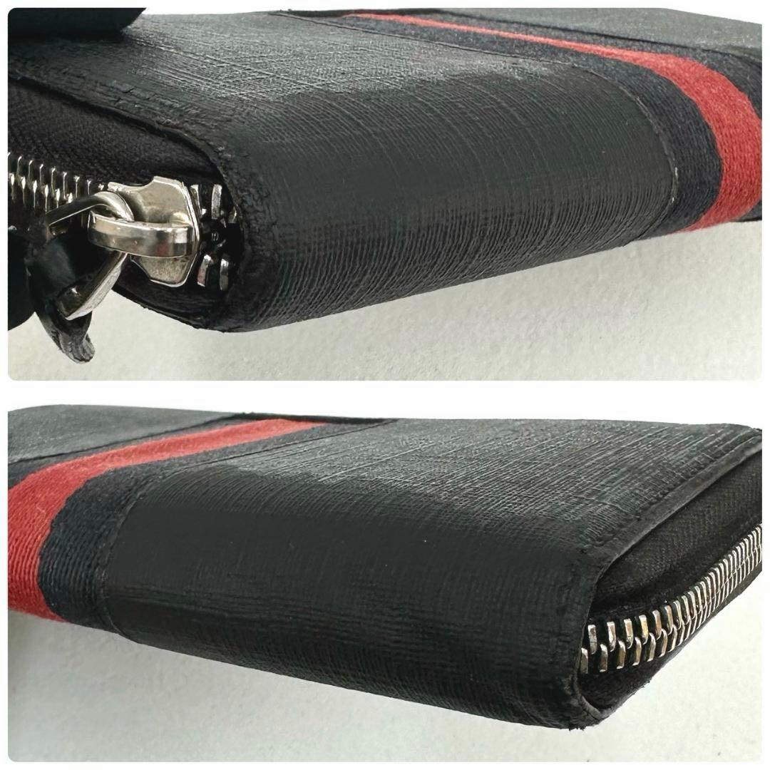 GUCCI グッチ ニューウェブ シェリーライン ラウンドファスナー 長財布