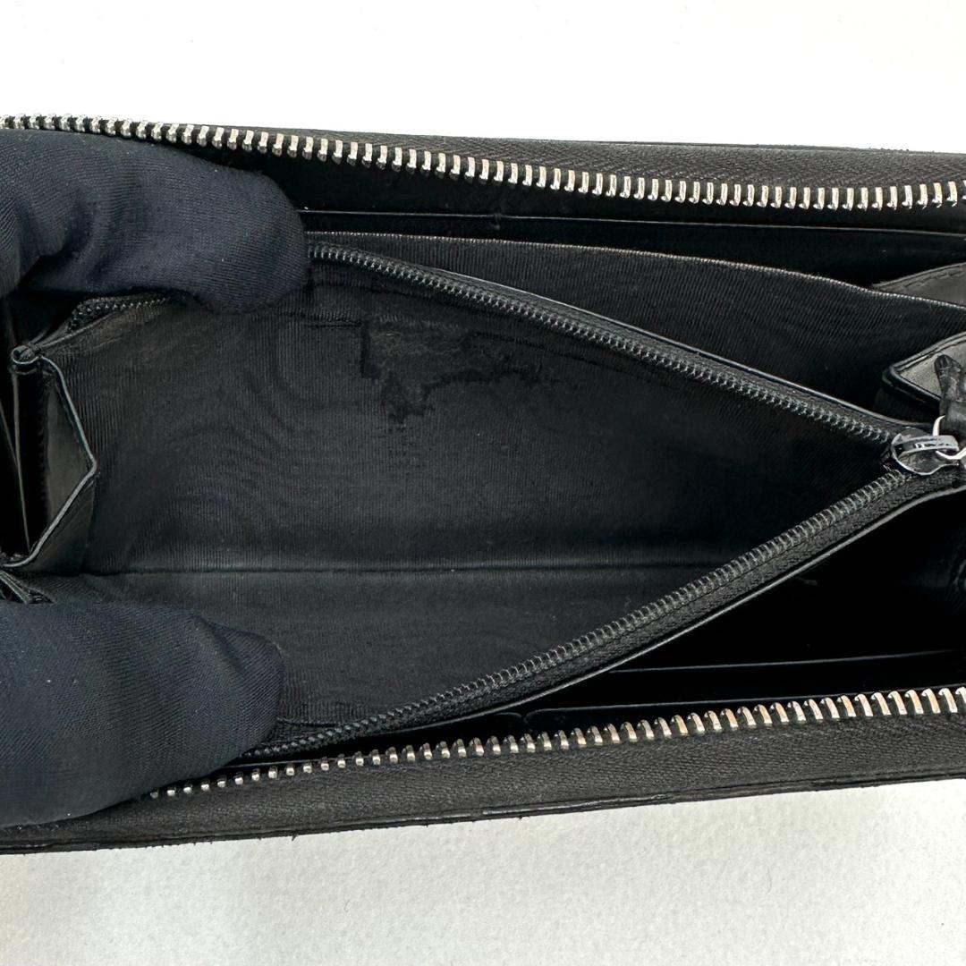 GUCCI グッチ ニューウェブ シェリーライン ラウンドファスナー 長財布