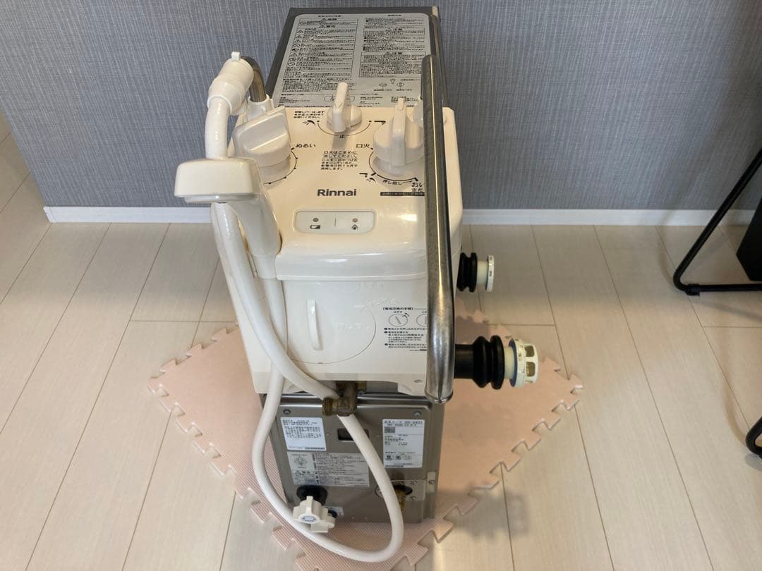 【中古】リンナイ シャワー付き ガスふろがま / ガスふろ釜