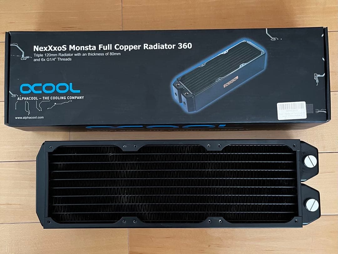 Alphacool NexXxoS Monsta フル銅ラジエーター 360mm