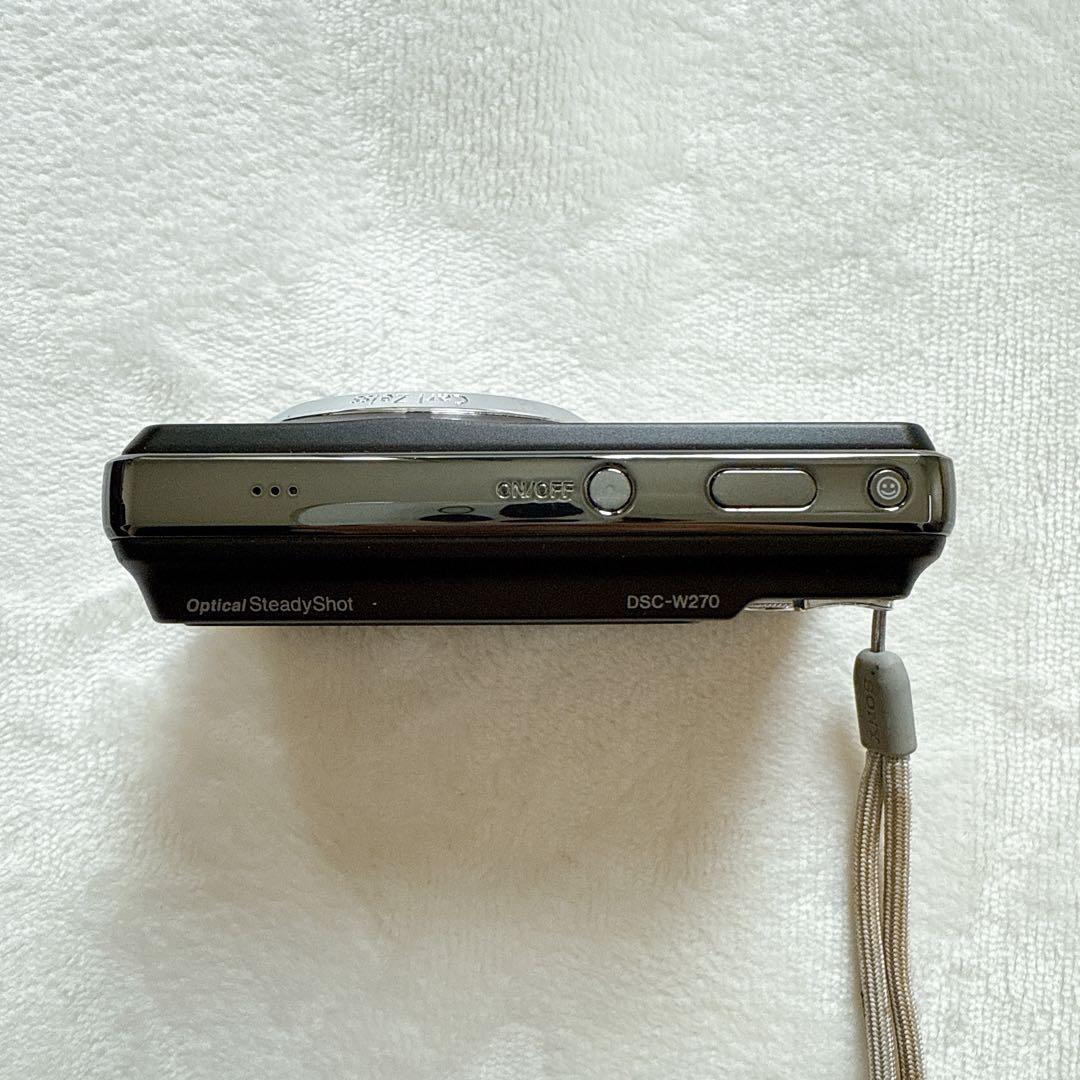 SONYサイバーショット DSC-W270 充電器 カード付き オールドコンデジ