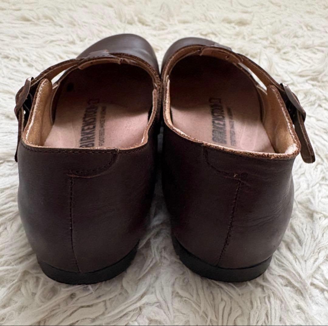 【BIRKENSTOCK】美品　ティッケル　23cm 本革　レザー　ブラウン