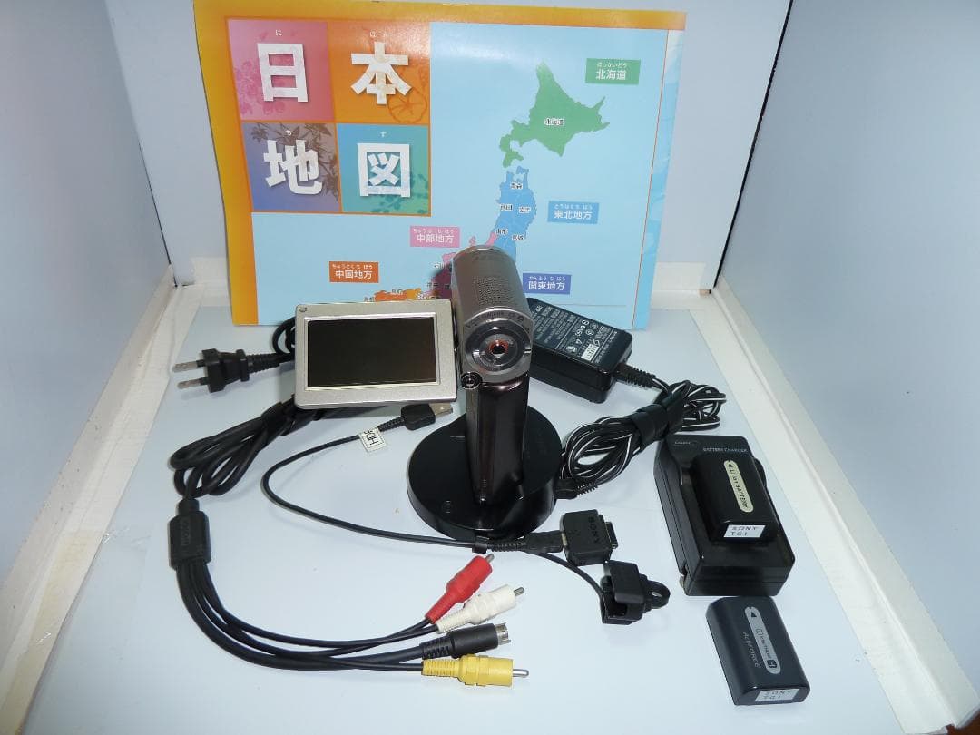 お茶漬け　ソニーの名機　ハンディーカム　HDR-TG1　完動品