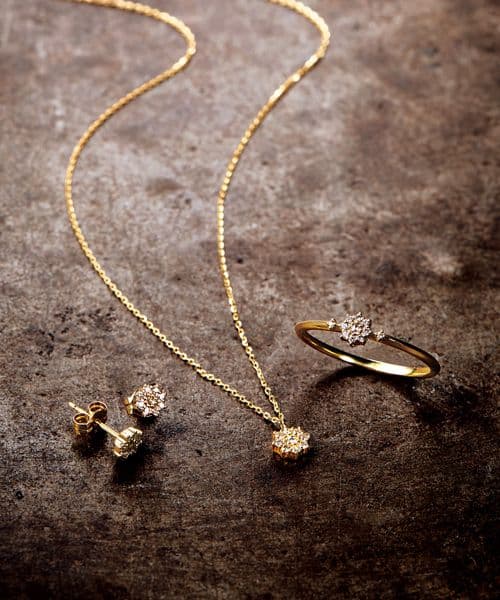 agete　アガット　K18　リング　7号　新品未使用