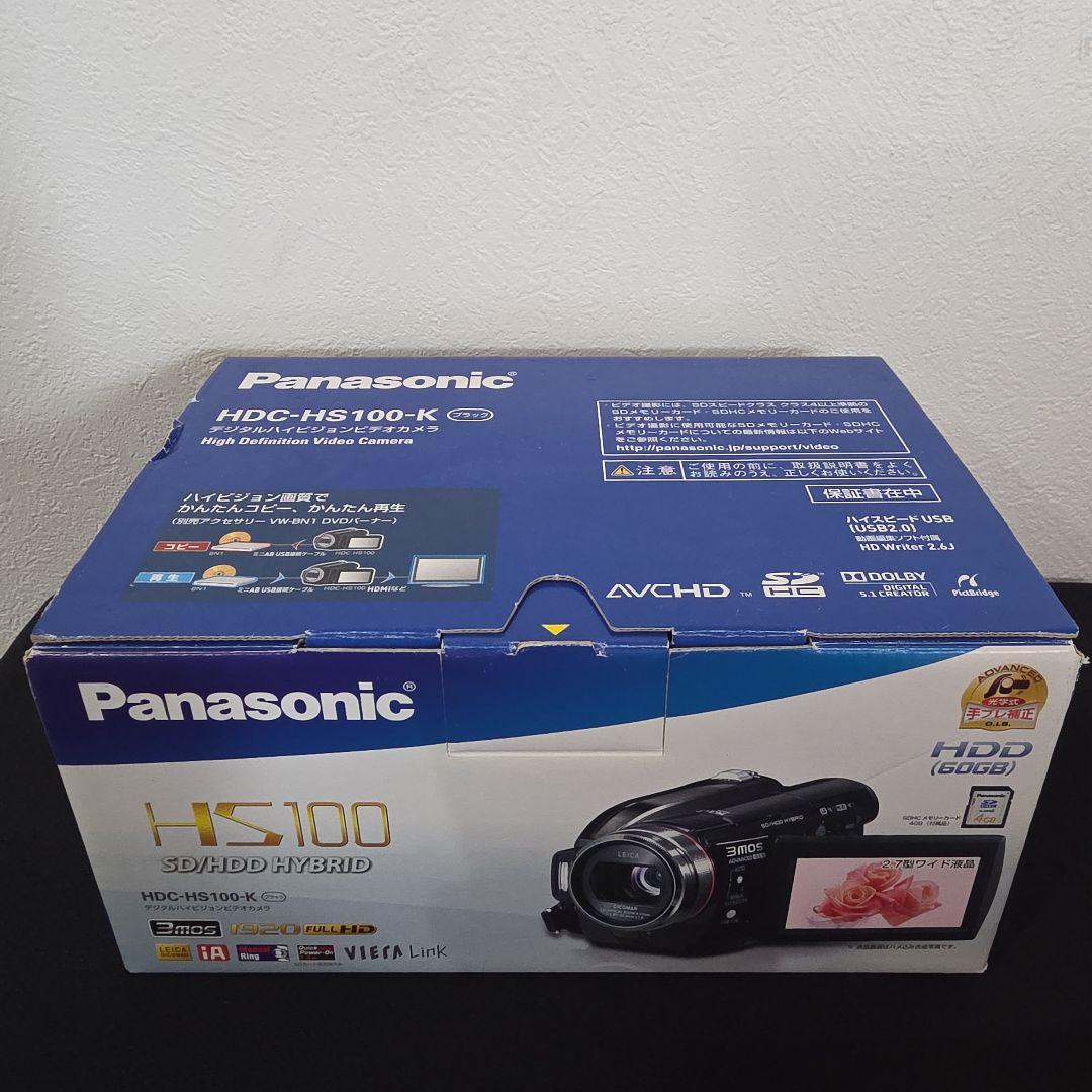 Panasonic パナソニック HDC-HS100-K 中古品
