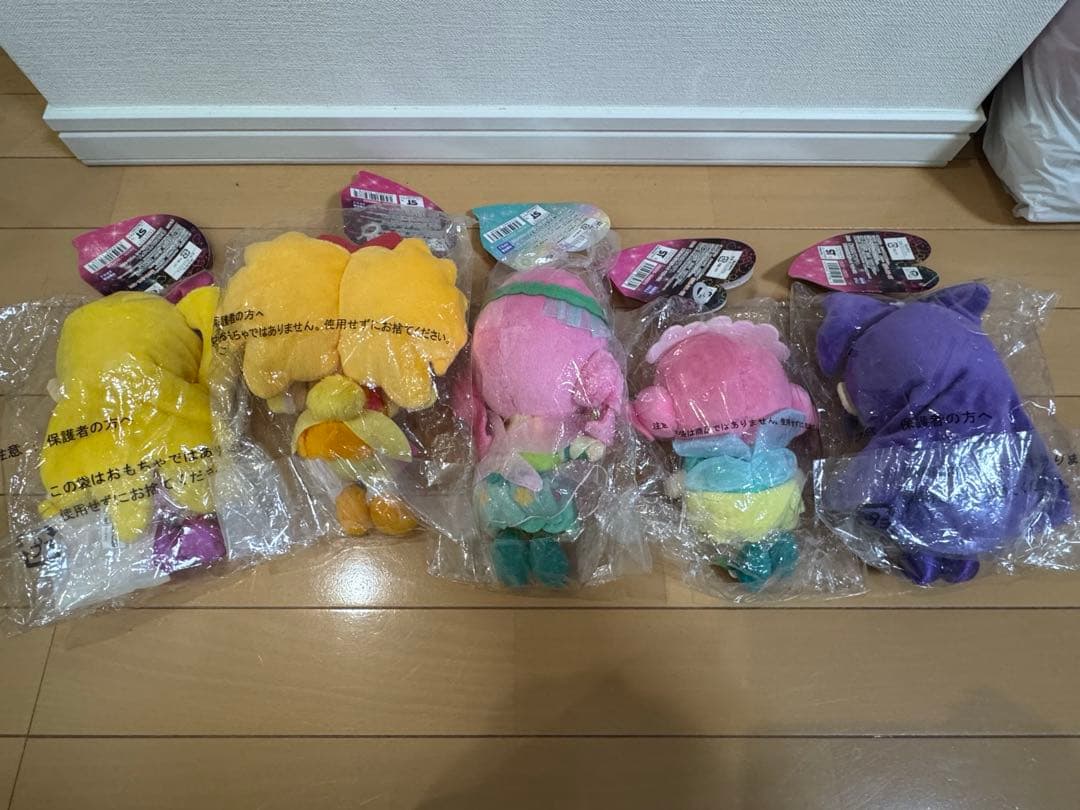 魔法使いプリキュア　ぬいぐるみ 5体セット