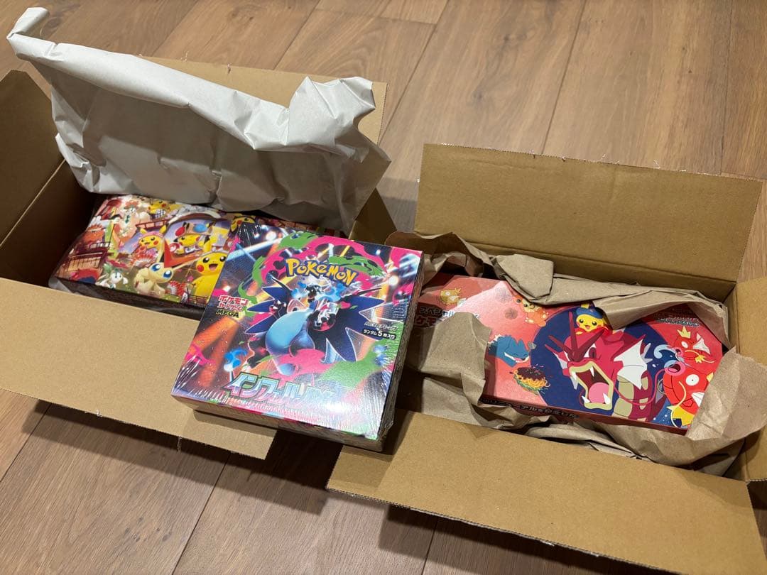 T*r様 ポケモンカード 未開封ボックス３点セット(トウホク,ヒロシマ,インフェ