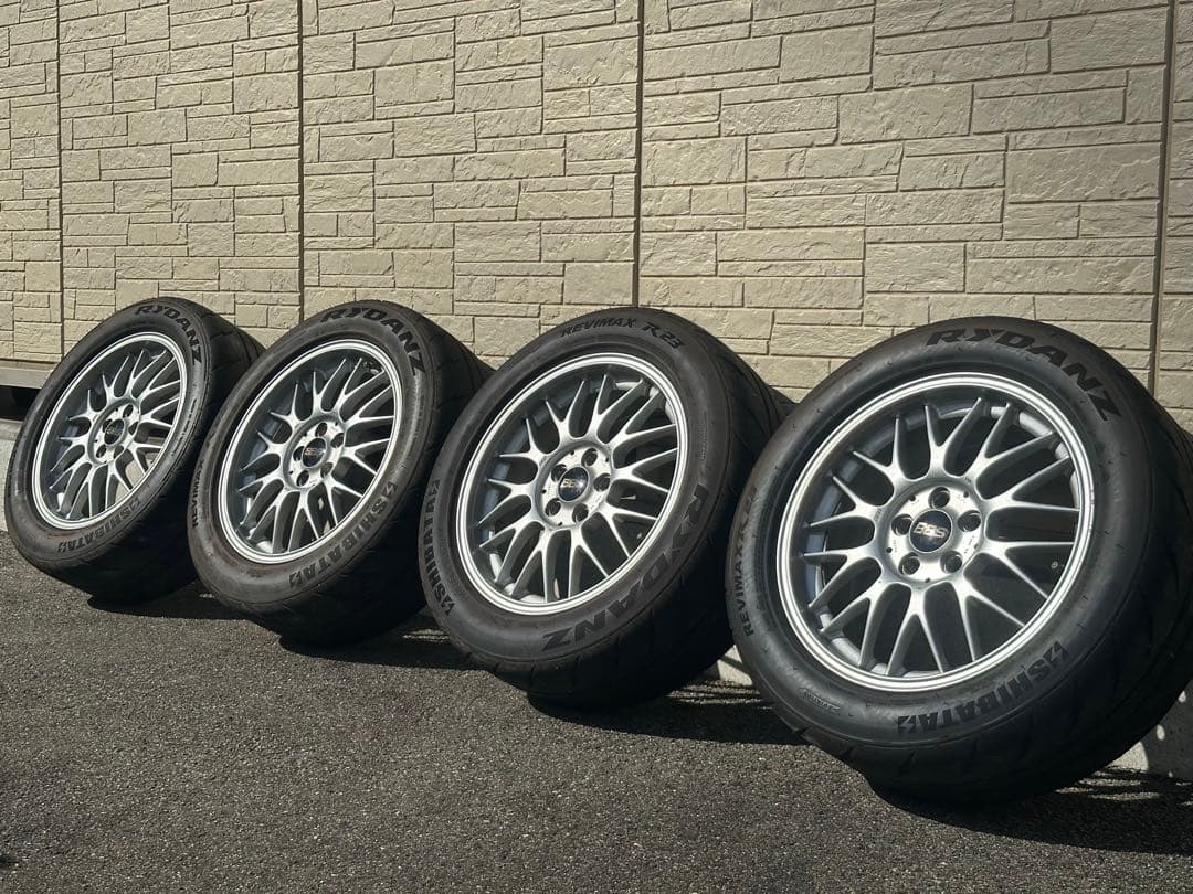 BBSホイール　RG365 16インチ　シバタイヤ
