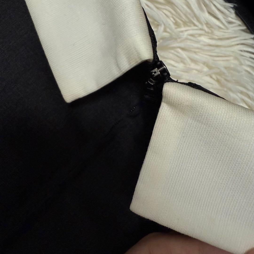 名品王道　FOXEY フォクシー　ミラネーゼ　丸襟ワンピース　40