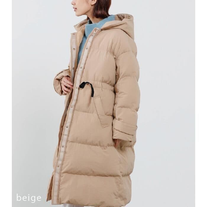 定価3.9万【美品】trois トロワ ロングコート ダウンコート ロングダウン