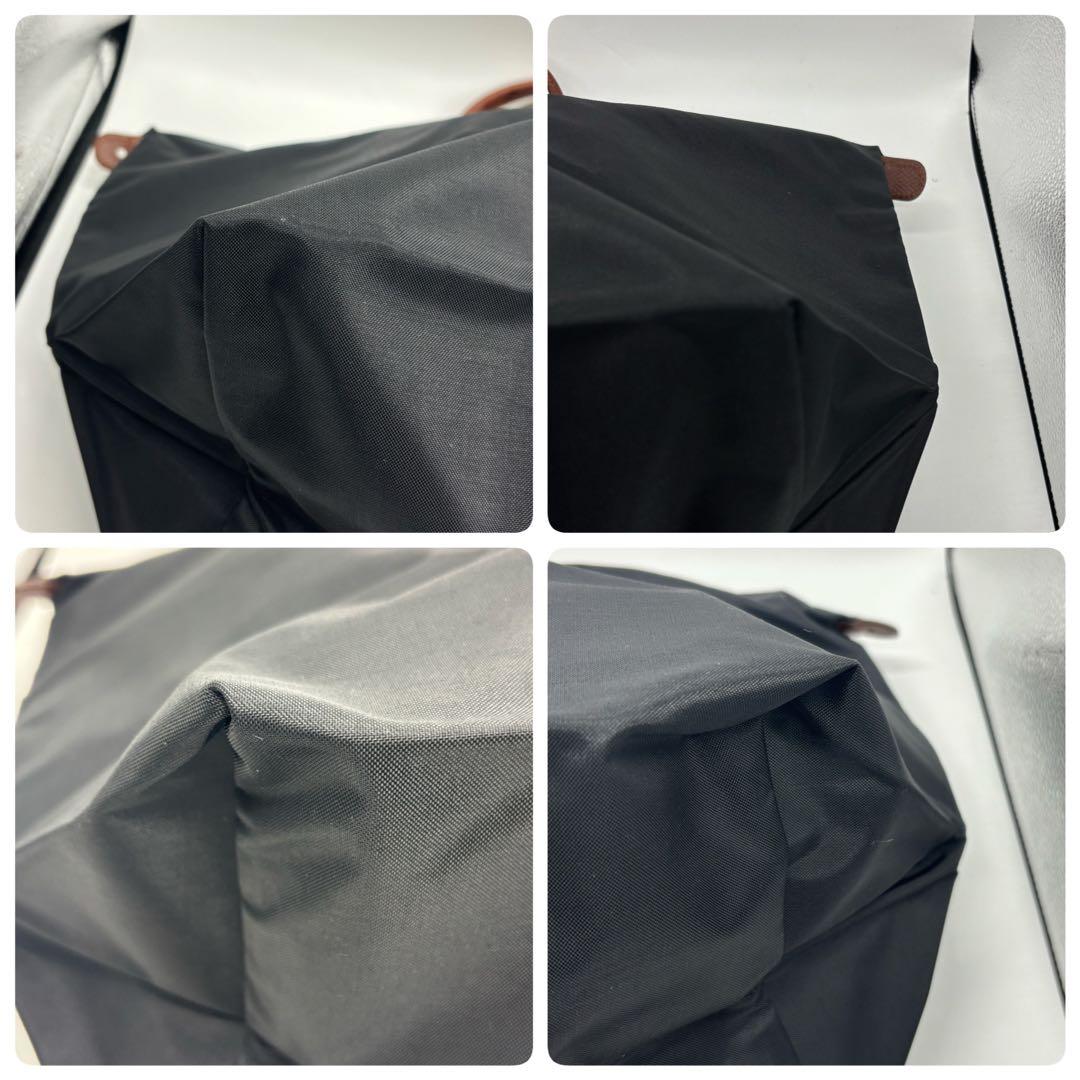 ロンシャン トートバッグ ルプリアージュ L ナイロン ネイビー 大容量 人気