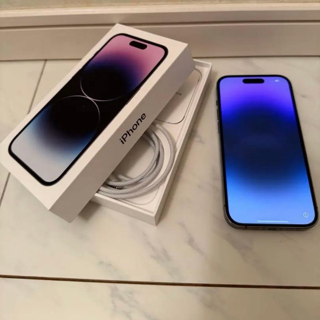 【翼】Apple iPhone14Pro　256GB ディープパープル
