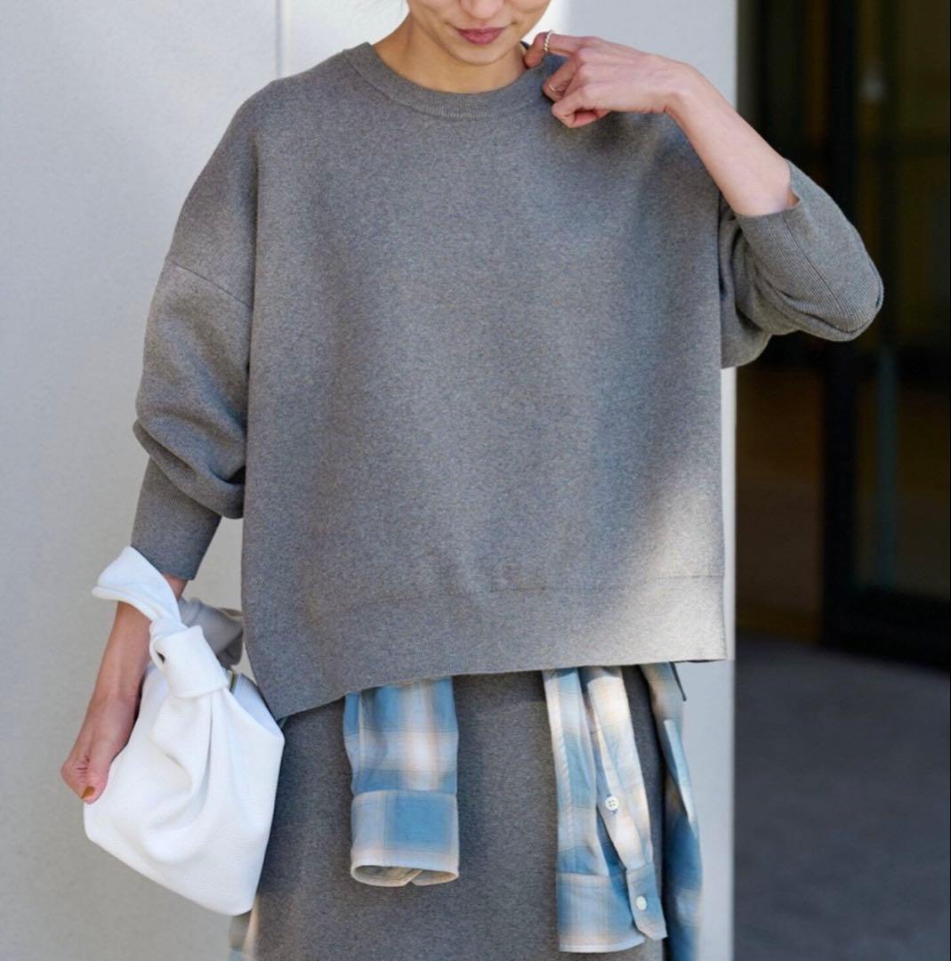 【タグ付き新品】フレームワーク / ダブルジャガードプルオーバー 2024AW