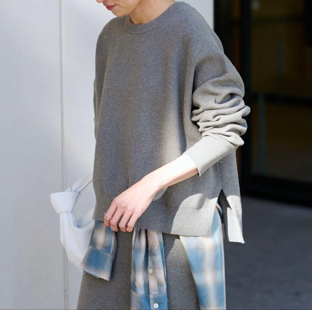 【タグ付き新品】フレームワーク / ダブルジャガードプルオーバー 2024AW