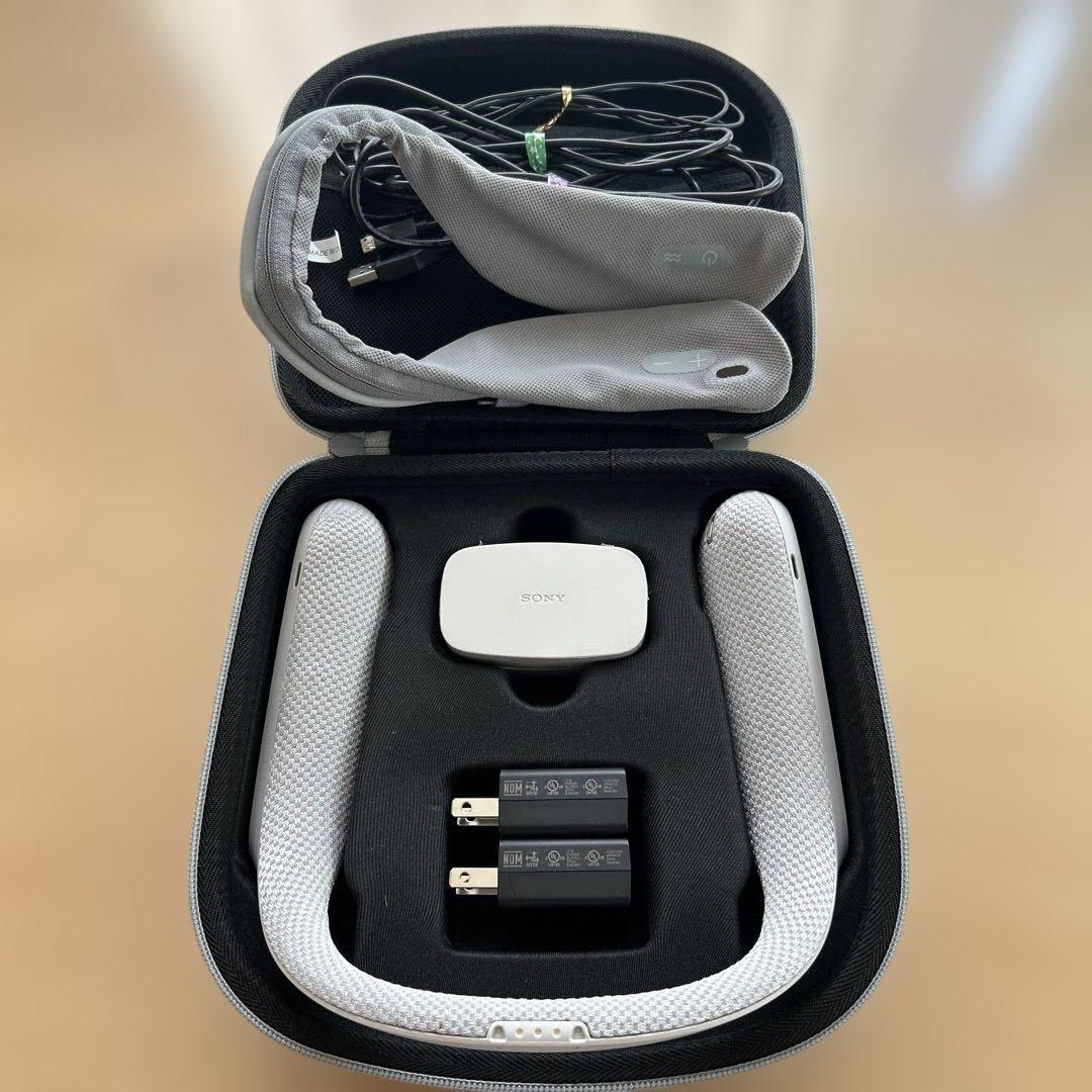 SONY SRS-WS1 ネックスピーカー 専用ケース・カバー付き❗️