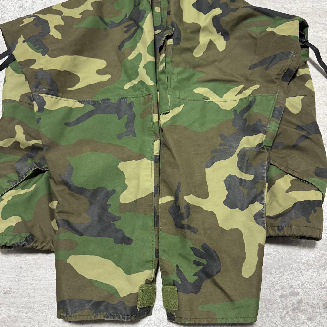 87年 ECWCS GEN1 ゴアテックスパーカー カモ L-R 初期型 米軍