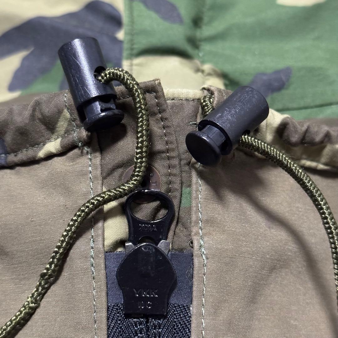 87年 ECWCS GEN1 ゴアテックスパーカー カモ L-R 初期型 米軍