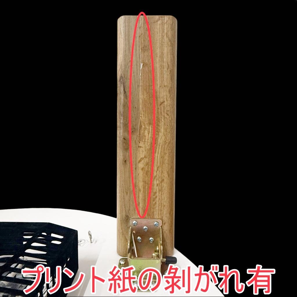 フォロー割【新品訳あり】リバーシブル　折りたたみコタツ　円形　コンパクト