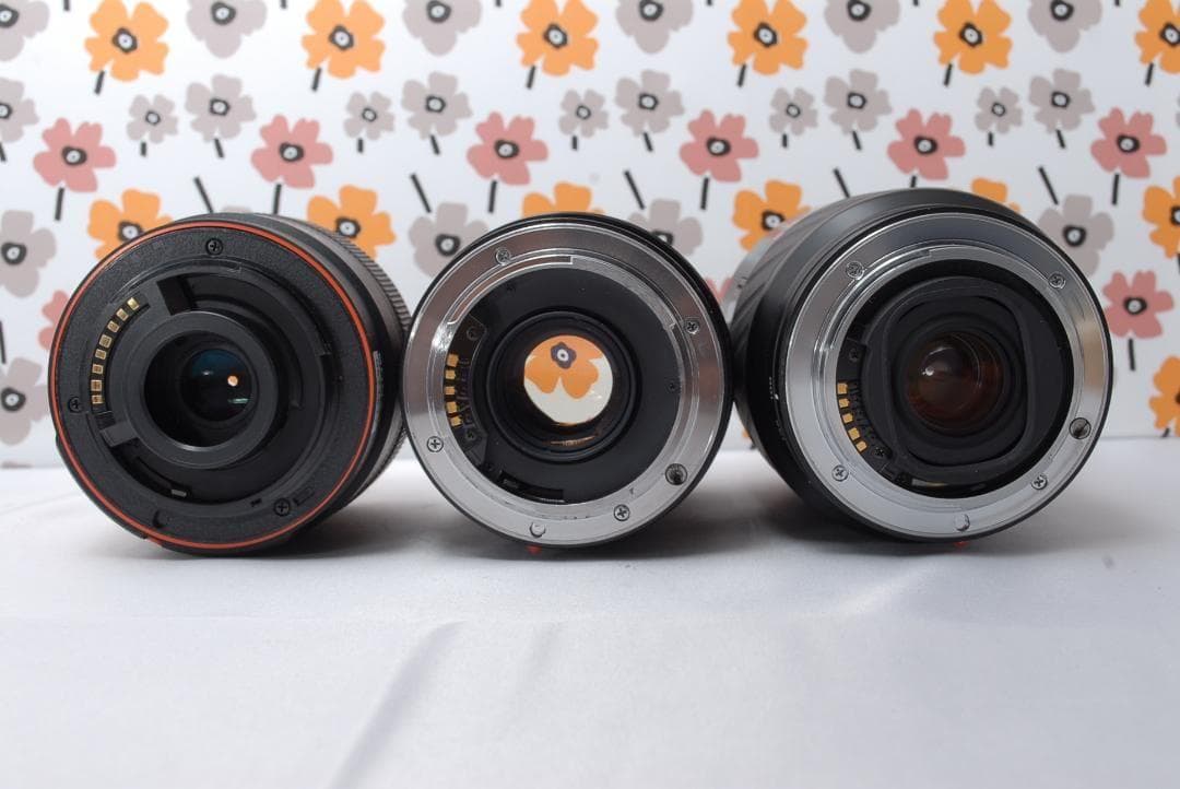 ❤SONY α65❤1秒10コマの高速連射❤トリプルレンズ❤超望遠❤超高画質❤