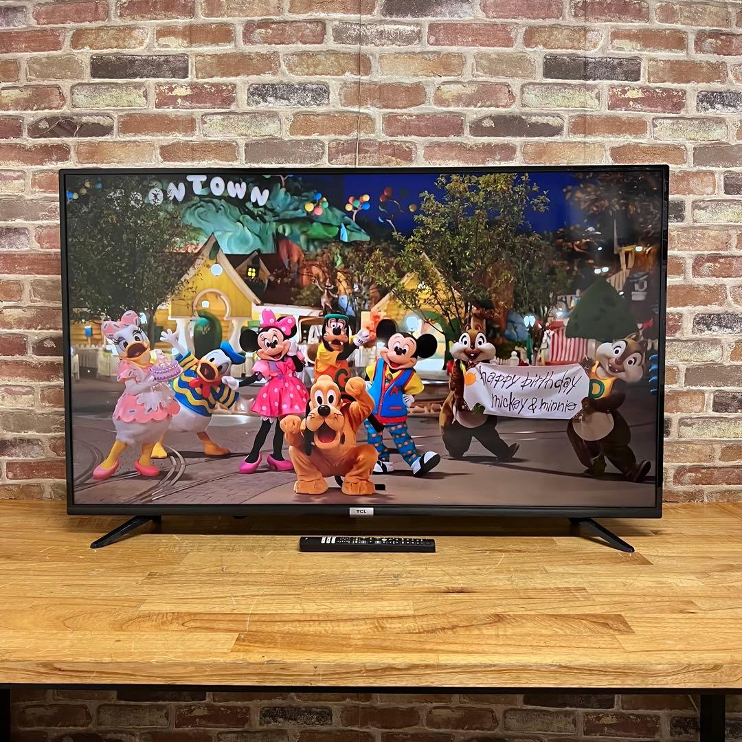 2023年製！ TCL 50V型 4K 液晶テレビ スマートテレビ 50P618