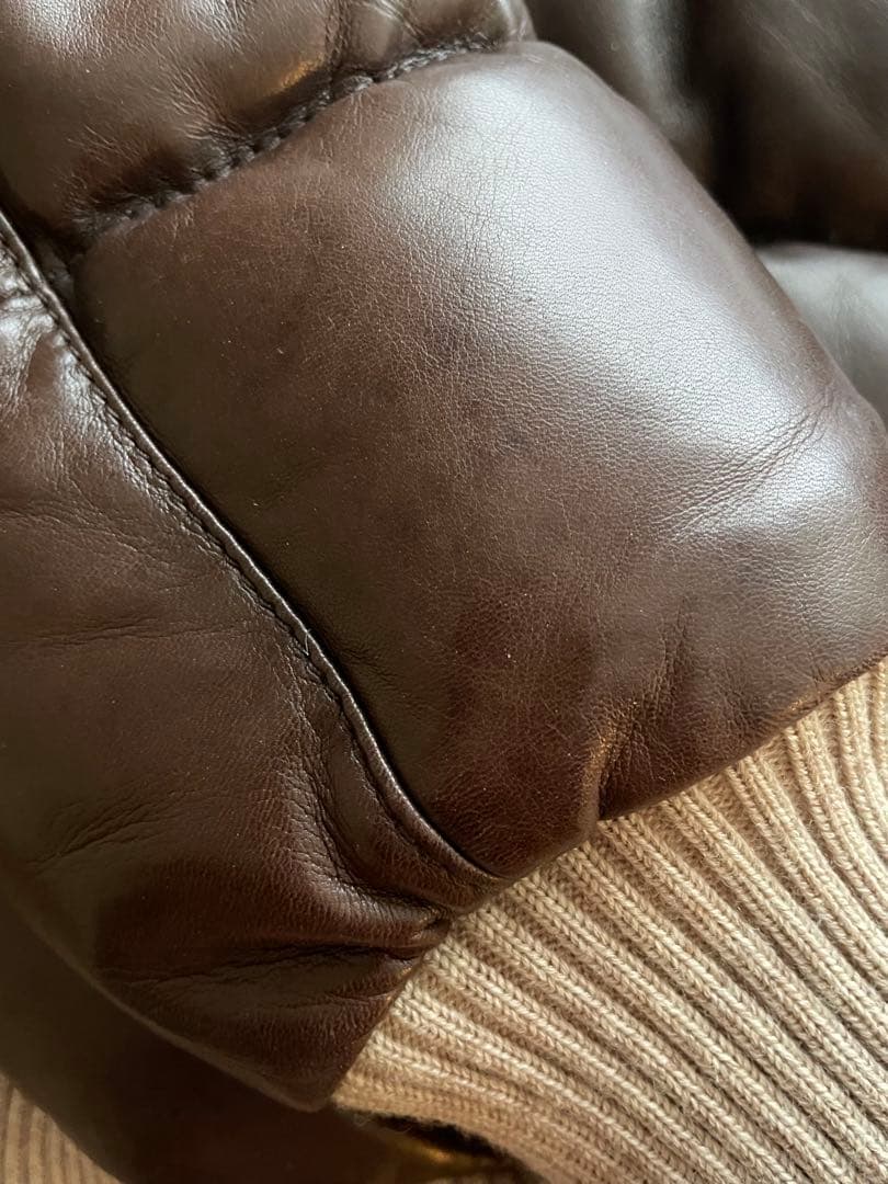 Salfra サルフラ レザーダウンジャケット イタリア製 サイズ46