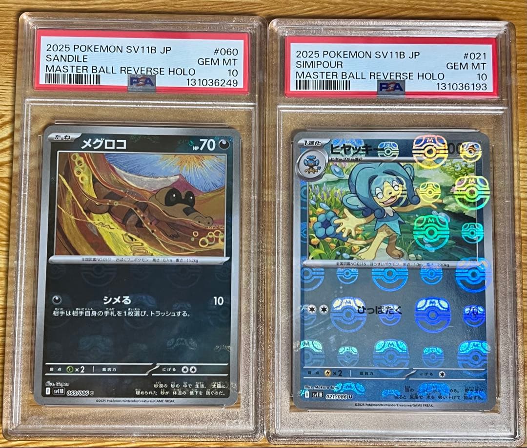 2025年ポケモンSV11B JP メグロコ＆シミュウポ セット