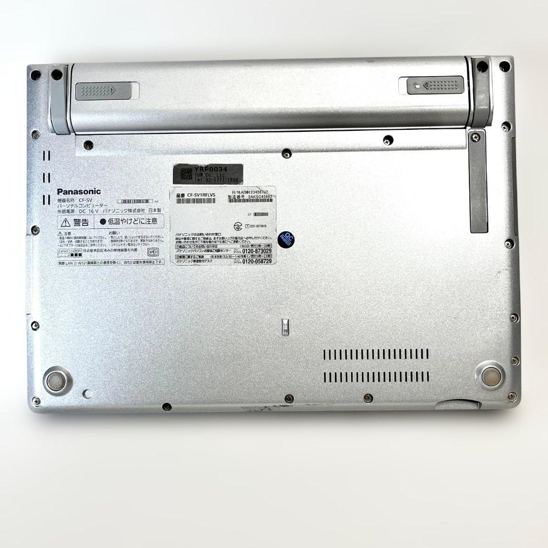 Windowsノート本体 Panasonic Let's Note CF-SV i5 1145G7