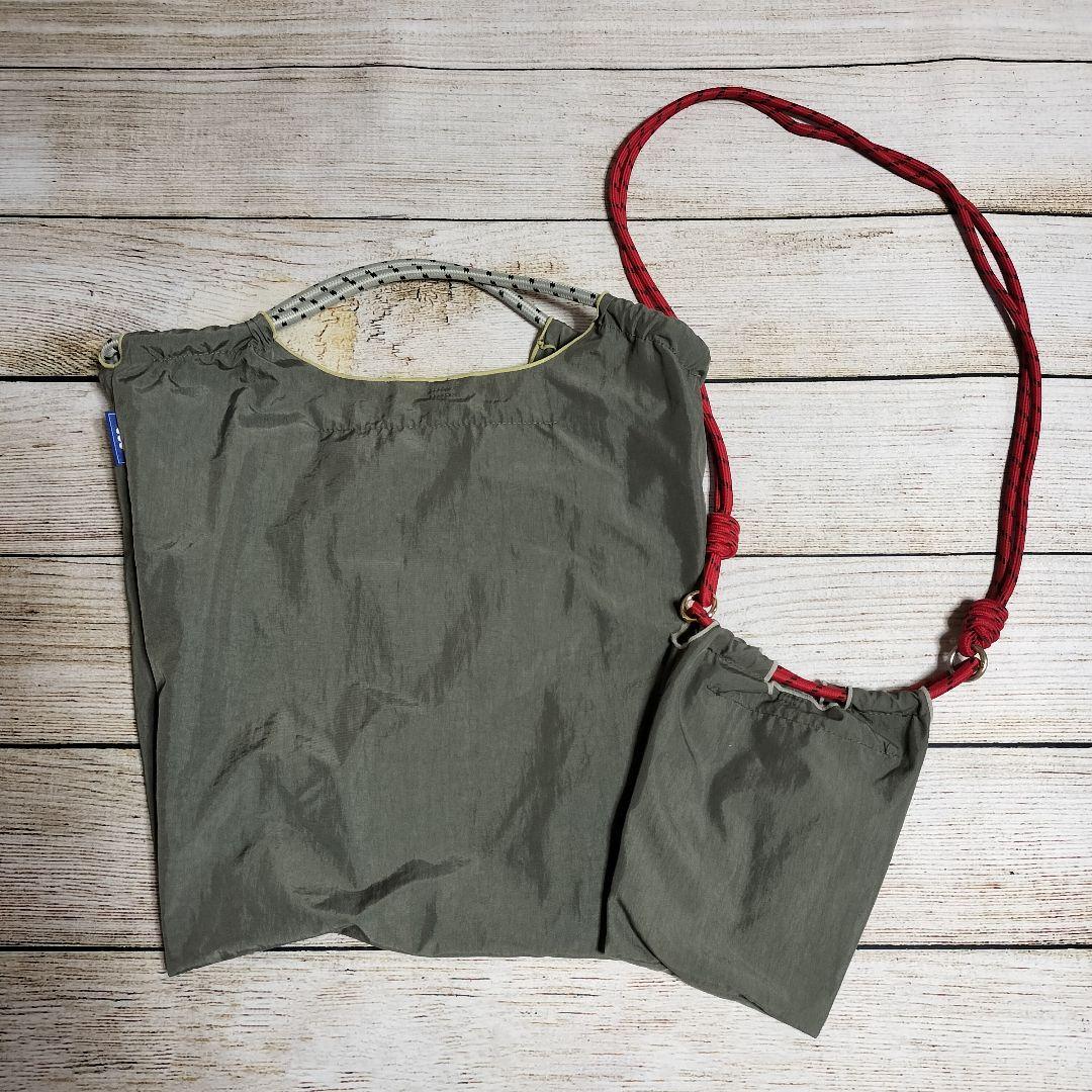 JUNTE ボール＆チェーン ショッピングバッグ サコッシュ 2点セット