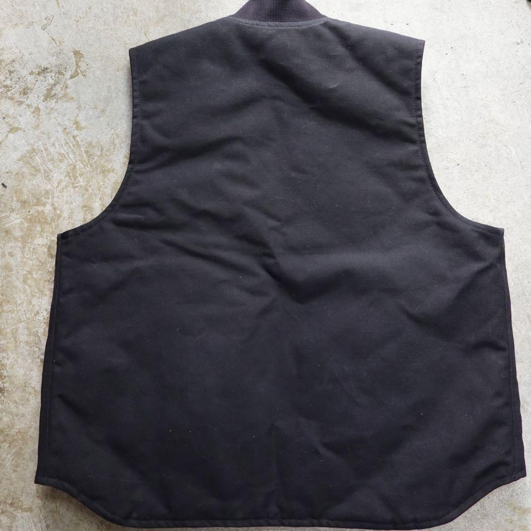 CARHARTT ダックベスト ブラック Lサイズ