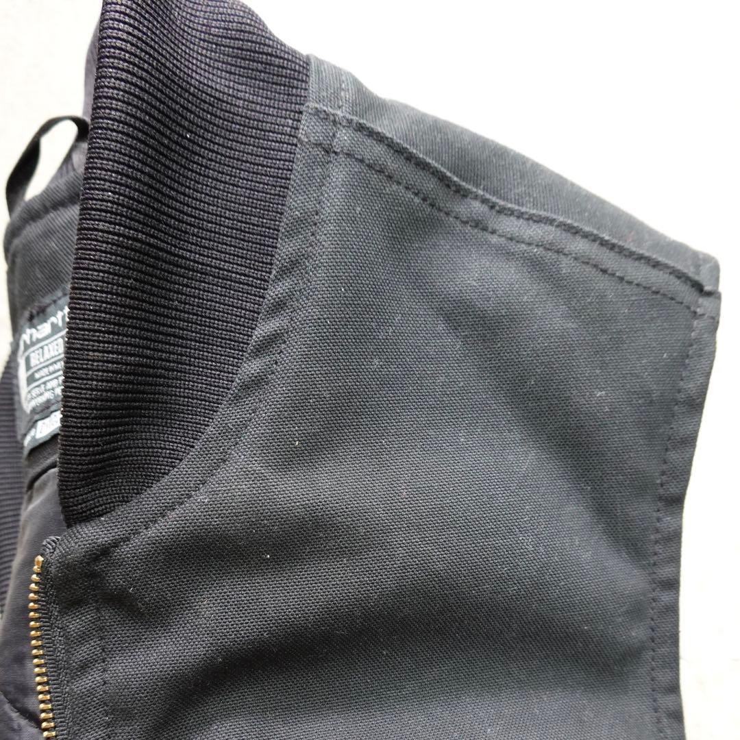 CARHARTT ダックベスト ブラック Lサイズ